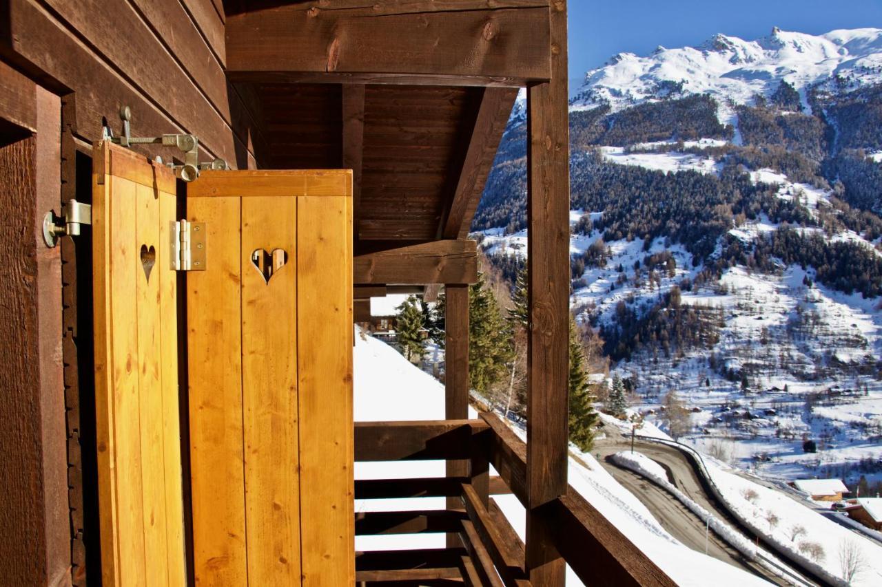 Chalet Abraxas With Astonishing View - Grimentz Villa Exterior photo