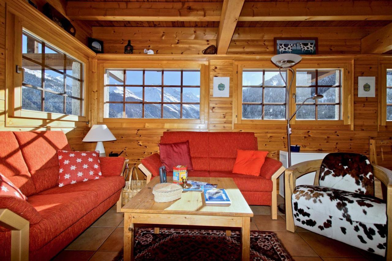 Chalet Abraxas With Astonishing View - Grimentz Villa Exterior photo
